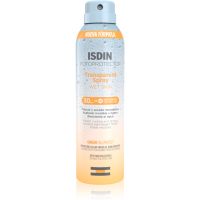 ISDIN Transparent Spray Wet Skin транспарентен слънцезащитен спрей SPF 30 250 мл.