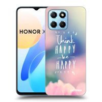 Silikónový čierny obal pre Honor X6 - Mysli pozitívne!