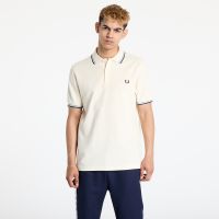 T-shirt FRED PERRY Twin Tipped Fred Perry Shirt Ecru/ Sftbl/ Brick M