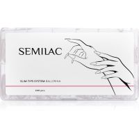 Semilac Accessories Slim Tips naklejki na paznokcie o przedłużonym działaniu 240 szt.