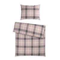 Esposa POSTEĽNÁ BIELIZEŇ, flanel, ružová, 140/200 cm