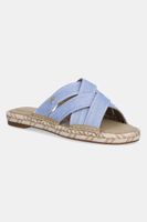 Šľapky Tommy Hilfiger CHAMBRAY ESPADRILLE MULE