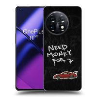 Silikónový čierny obal pre OnePlus 11 5G - Track Mode