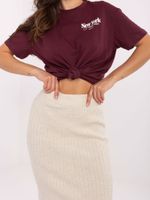 Skirt-D93020M50243A1-light beige