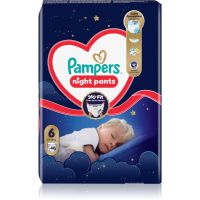 Pampers Night Pants Size 6 πάνα - βρακάκι μιας χρήσης νύχτας 40 τμχ