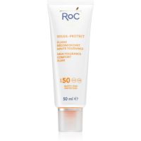 RoC Soleil Protect High Tolerance Comfort Fluid napozó fluid az arcra SPF 50 50 ml