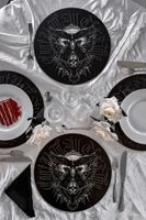 Tischset (4er Set) KILLSTAR - Raven - Black