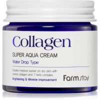 Farmstay Collagen Super Aqua feuchtigkeitsspendende Gesichtscreme 80 ml