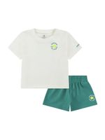 CONVERSE Komplet 'ULTIMATE ESSENTIAL'  smaragdno zelena / prljavo bijela