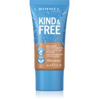 Rimmel Kind & Free lehký hydratační make-up odstín 210 Golden Beige 30 ml