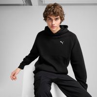 PumaTECH DELTAKNIT Relaxed Hoodie Herren | Mit Plain | Black | Größe: L