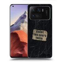 Silikónový čierny obal pre Xiaomi Mi 11 Ultra - SORRY