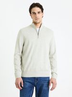 Celio Gecotont Pullover Grau