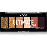 NYX Professional Makeup Ultimate Edit Petite Shadow paleta senčil za oči odtenek 06 Utopia 6x1.2 g