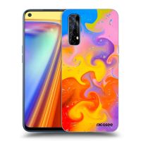 Silikónový prehľadný obal pre Realme 7 - Bubbles