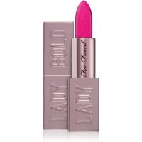 Too Faced Lady Bold Cream Lipstick Cremiger Lippenstift für einen langanhaltenden Effekt Farbton Power Move 3,3 g