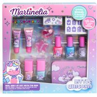 Martinelia Little Unicorn Nail&Lip SET With Tinbox set za otroke 3+