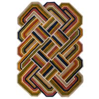 Flair Rugs VLNENÝ KOBEREC, 140/200 cm terakotová