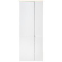 Xora PREDSIEŇOVÁ SKRIŇA, biela, dub artisan, 78/202/38 cm