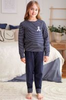 Dětské pyžamo Doctor Nap 5255 - bavlna Tmavě modrá 146-152