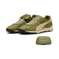 PUMA KING Indoor Mix Sneakers Unisex, Accessoires, Grün, 40