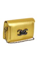 Capone Outfitters Zaratogo Metallic Lemon Women's Bag