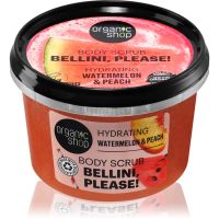 Organic Shop Bellini, please! exfoliant de corp hidratant parfum watermelon & peach 250 ml