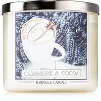 Kringle Candle Cashmere & Cocoa αρωματικό κερί 411 γρ