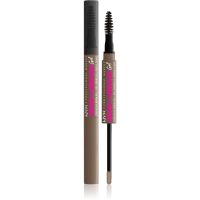 NYX Professional Makeup Zero To Brow Gel gel za obrvi z aplikatorjem odtenek 05 Ash Brown 2 ml