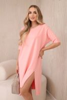 Oversize apricot dress