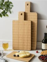 Sinsay - Deska do krojenia o strukturalnej fakturze 2 pack - beżowy
