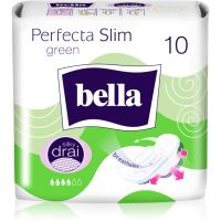 BELLA Perfecta Slim Green санитарни кърпи 10 бр.