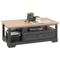 Hom`in KONFERENČNÝ STOLÍK, grafitová, dub artisan, kompozitné drevo, 120/67/45 cm