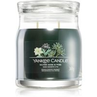 Yankee Candle Silver Sage & Pine ароматна свещ Signature 368 гр.