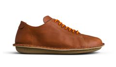VIBAe LISBOA Leather Cognac Brown Unisex - Încălțăminte VIBAe - Maro - LISRLCGBG-7 - Size: 7