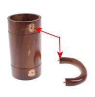 Šalica Wooden Beer Coffee - OŠTEĆENA