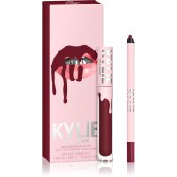 Kylie Cosmetics Kylie Jenner Matte Lip Kit матуючий набір для губ відтінок 504 Hollyberry Matte 2 кс