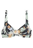 SUNSEEKER Bikini gornji dio  žad / pastelno zelena / svijetlonarančasta / crna