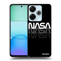 Silikónový čierny obal pre Xiaomi Redmi 13 4G - NASA Triple