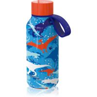 Quokka Solid Kids termopalack akasztóval Dinosaur 330 ml