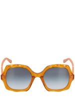 Scalloped Squared Bio-acetate Sunglasses