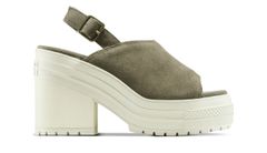 Converse Chuck 70 De Luxe Heel Mule Ženy - Sandály Converse - Sivá - A15071C-6 - Size: 6