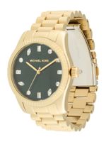 MICHAEL Michael Kors Analogni sat 'LEXINGTON'  zlatna / zelena