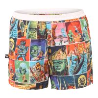 Női bő szárú boxeralsó Represent idegenek támadása (R3W-BOX-0701) M