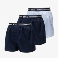 Μποξερ Hugo Boss Woven Boxer 3-Pack Blue S