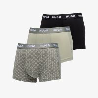 Μπόξερς Hugo Boss Trunk 3-Pack Design Black S