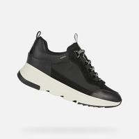 Black women's sneakers Geox Falena B Abx - Women's