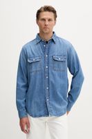 Tommy Jeans cămașă pentru bărbați, din denim