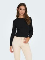 Jacqueline de Yong Prime Pullover Schwarz