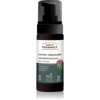 Green Pharmacy Cactus & Squalane Face Foam feuchtigkeitsspendender Schaum 150 ml